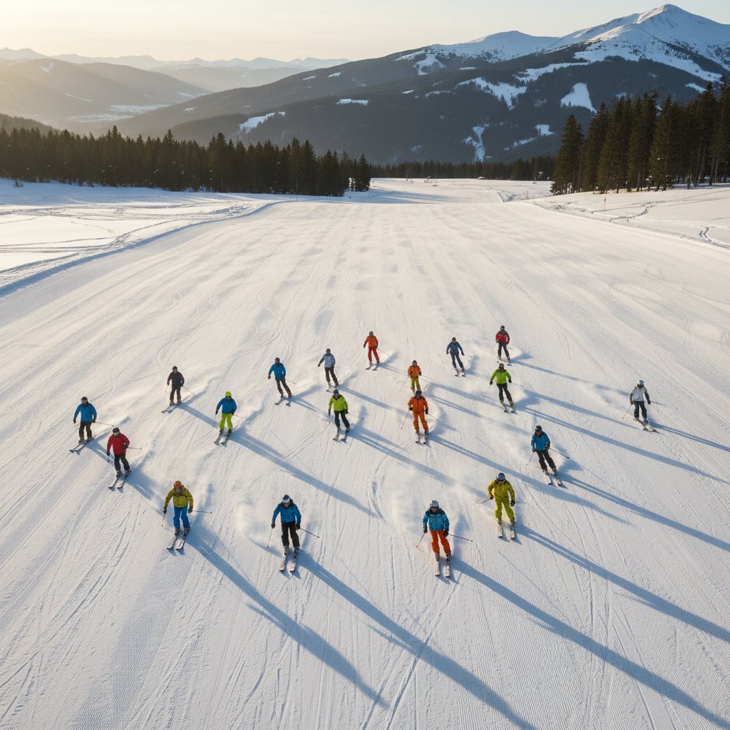Family group learning together